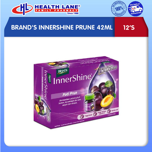 BRAND'S INNERSHINE PRUNE 42MLx12'S